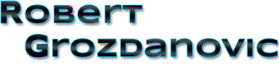 Robert Grozdanovic - Front End Developer Logo